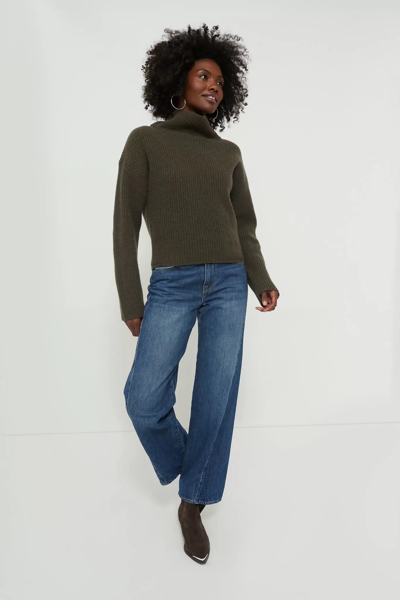 Canopy Olive Heather Pullover