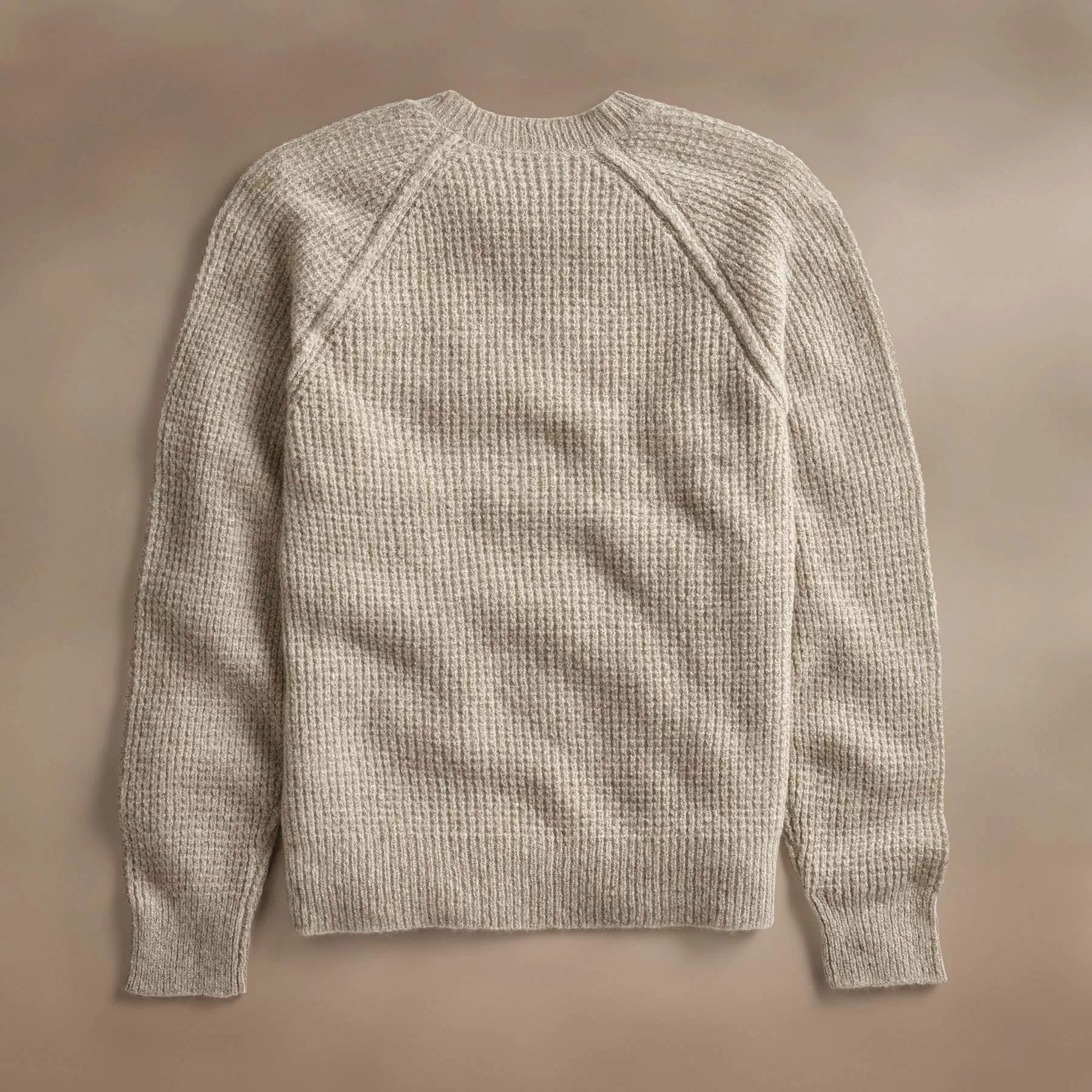 Cashmere Knit Raglan Crew - Hazel