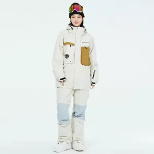 Female Outdoor Ski & Snowboard Jacket & Overalls