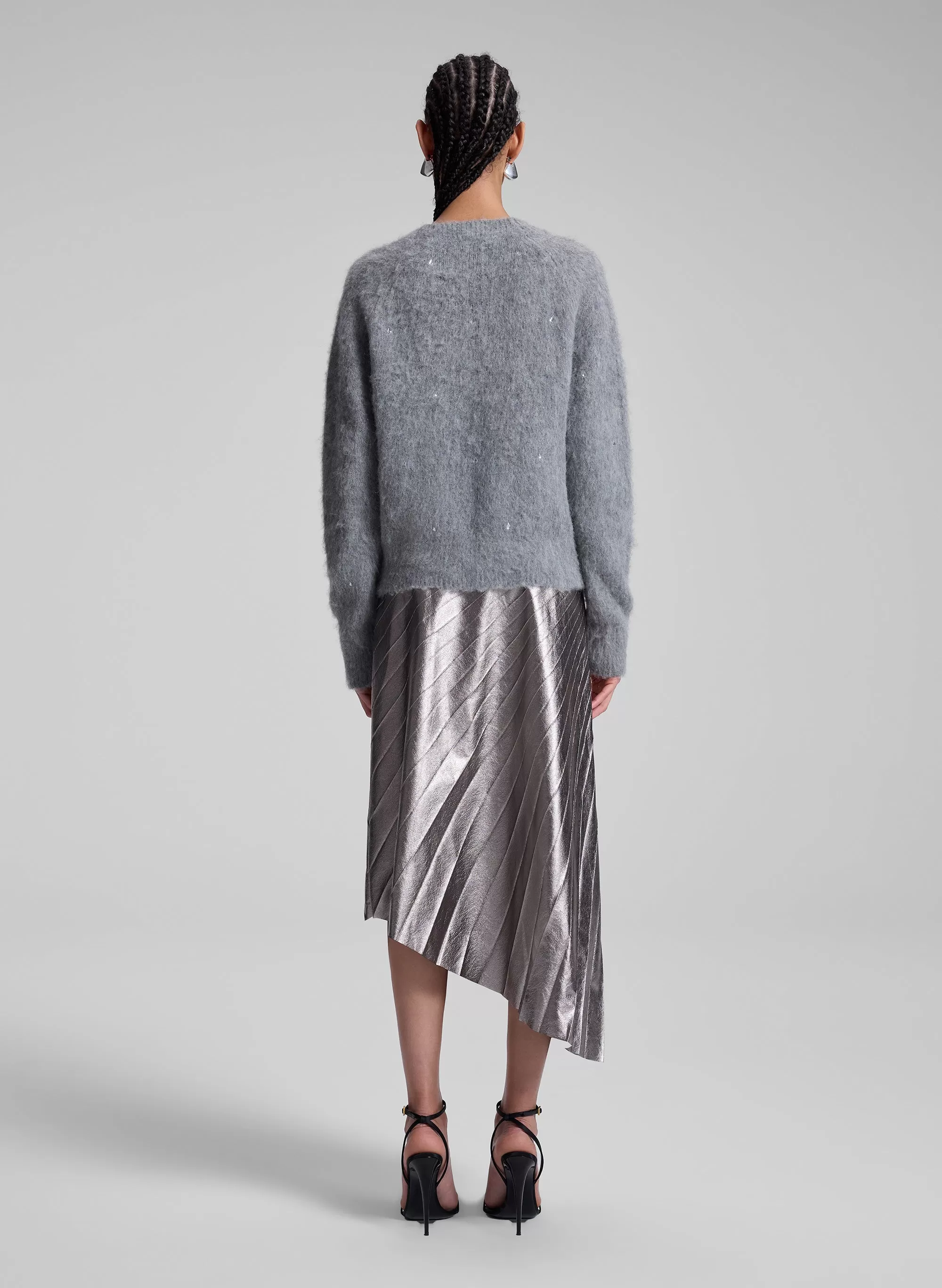 Frankie Wool Cashmere Embellished Sweater