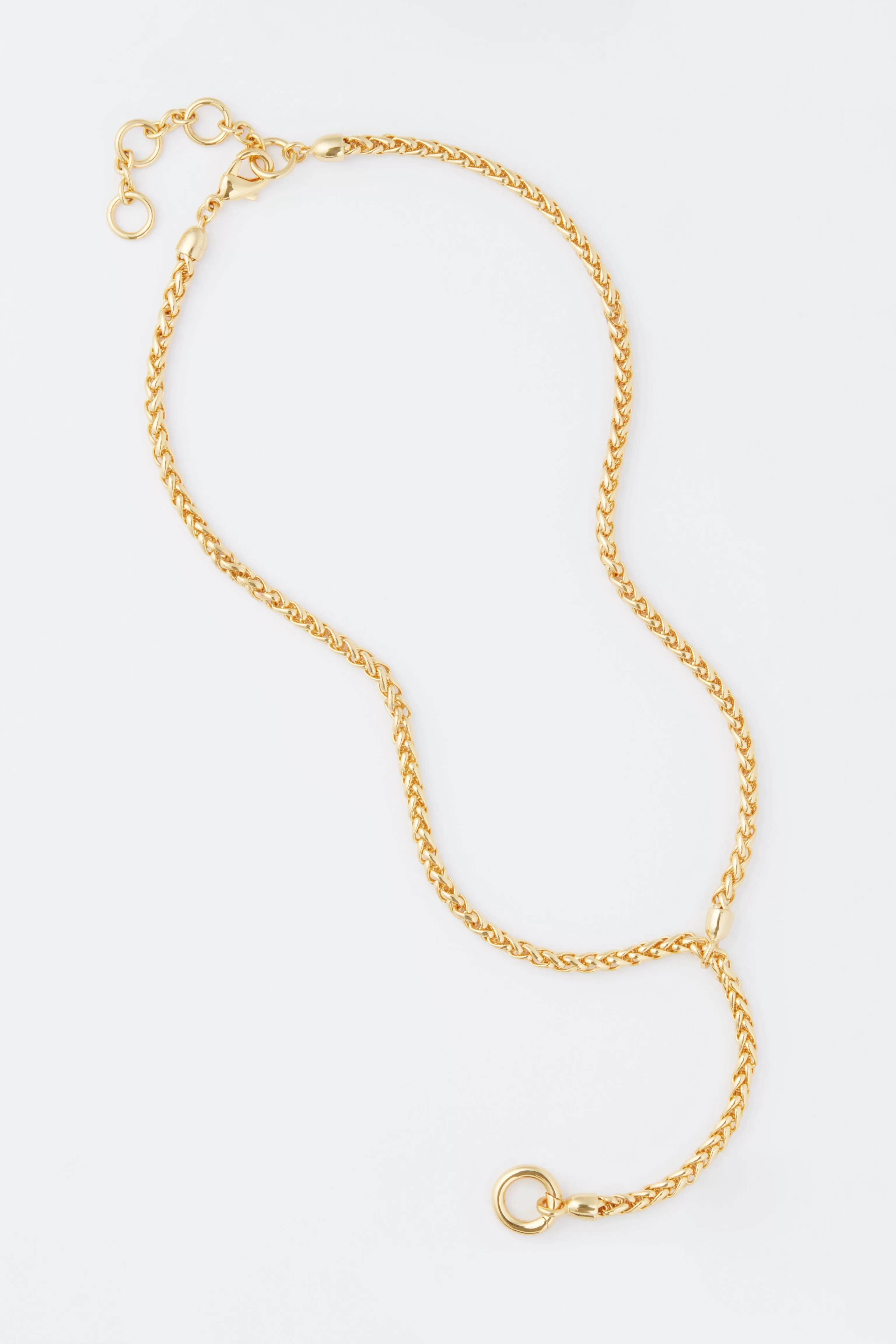 Gold Lariat Necklace