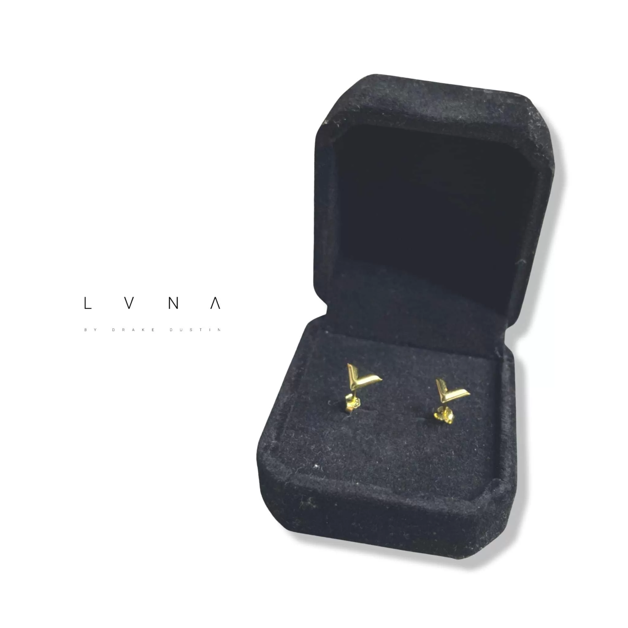 #GOLD2024 | 18K Golden V Studs Earrings