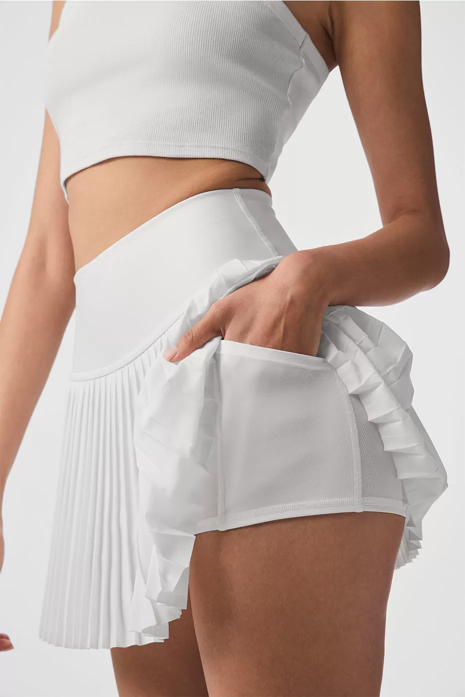 Grand Slam Tennis Skirt - White