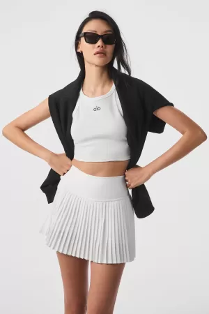 Grand Slam Tennis Skirt - White