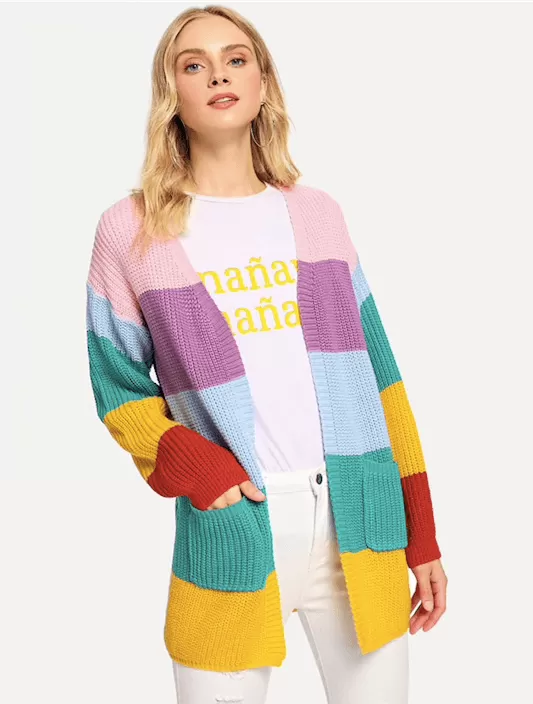 IT’S A COLORFUL WORLD CARDIGAN