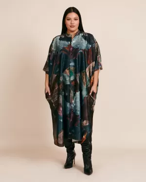 Kaftan Midi | Dark Aura Crystal