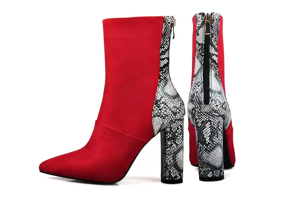 RED HOT ANKLE BOOTIE