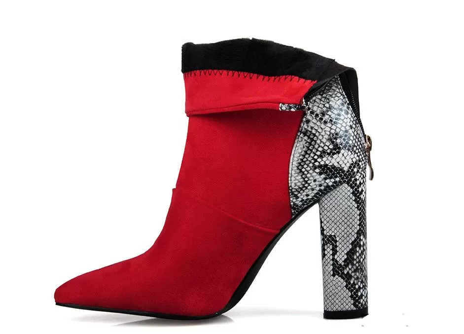 RED HOT ANKLE BOOTIE