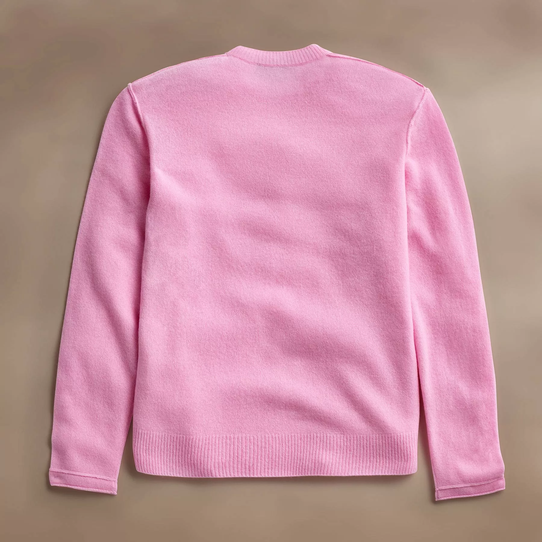 Soft Featherweight Cashmere Crew - Blossom