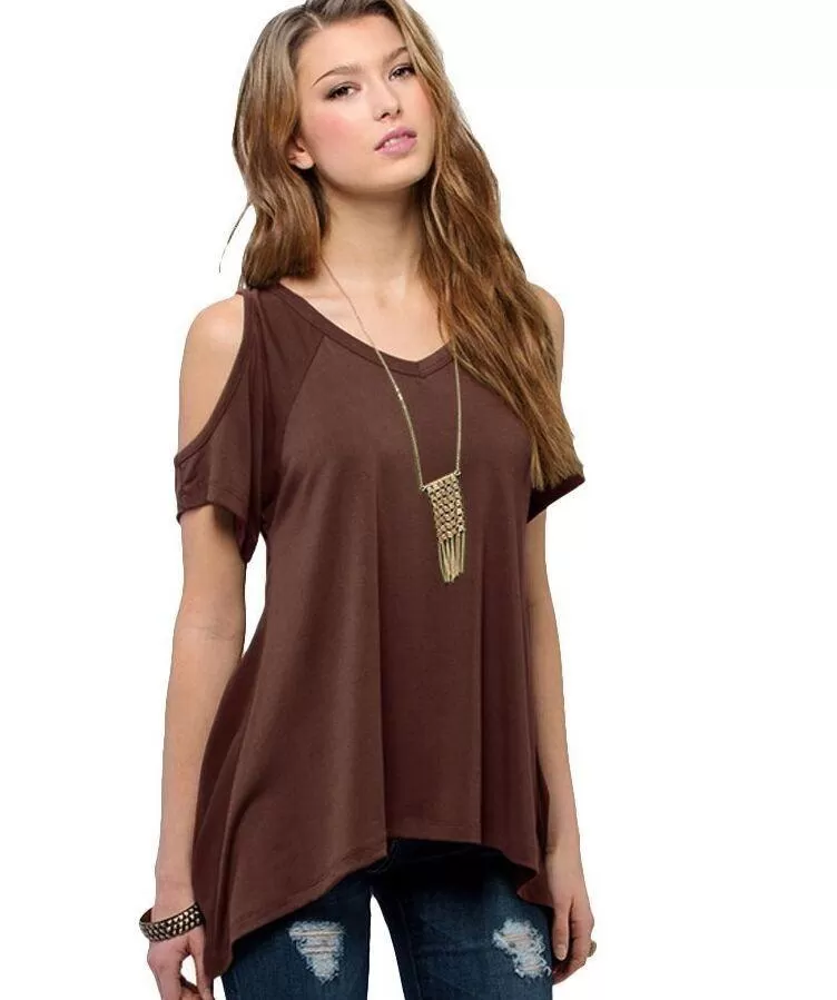 THE COLD SHOULDER TEE