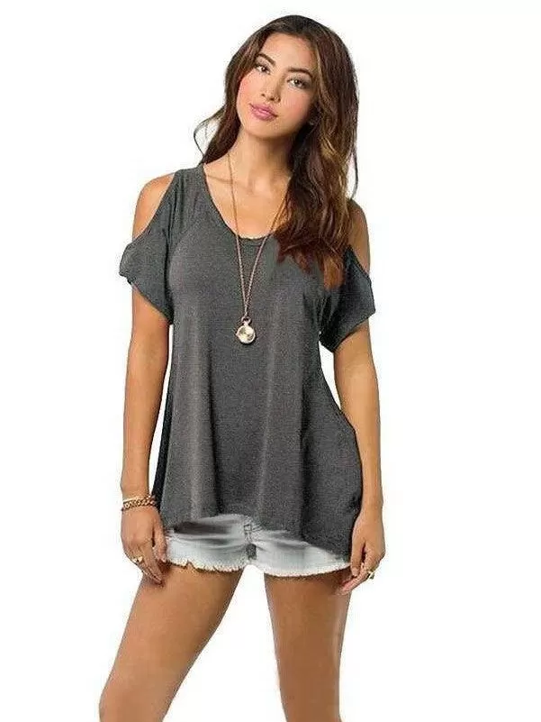 THE COLD SHOULDER TEE